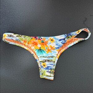 Floral Print Bikini Bottom